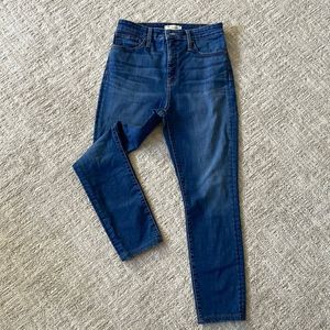 Madewell curvy high-rise jeans